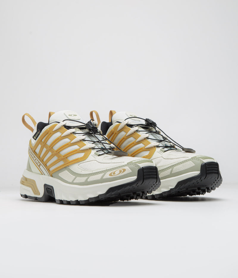 Salomon ACS Pro GTX Shoes in Icicle and Antelope / Tea