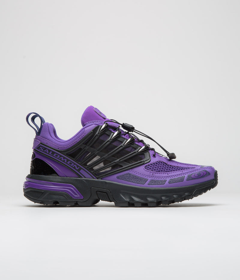 Salomon ACS Pro Shoes in Liberty and Black / Astral Aura