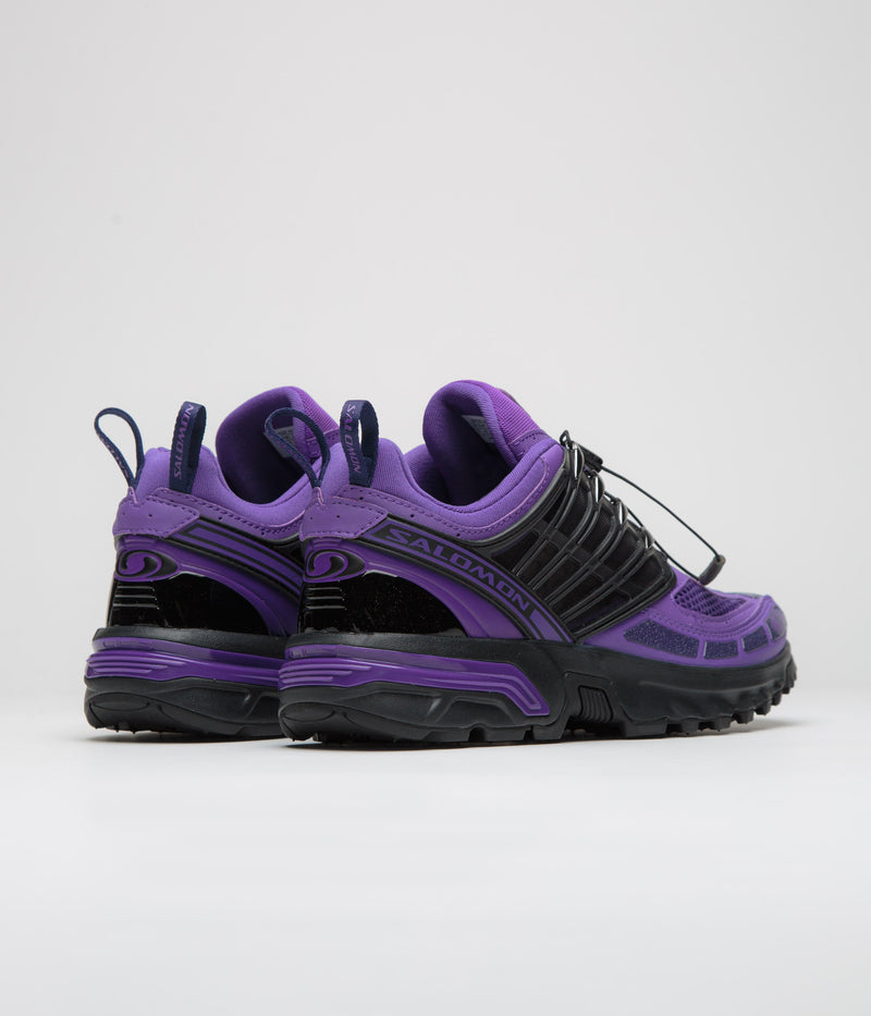 Salomon ACS Pro Shoes in Liberty and Black / Astral Aura