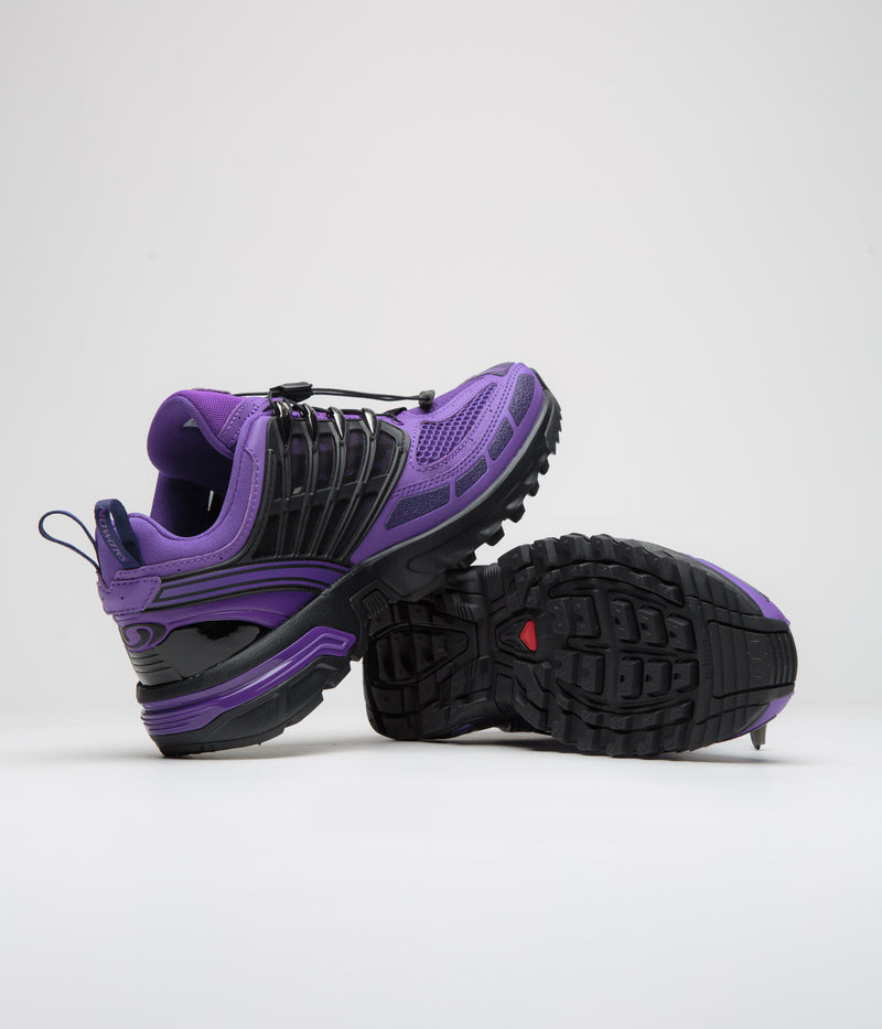 Salomon ACS Pro Shoes in Liberty and Black / Astral Aura