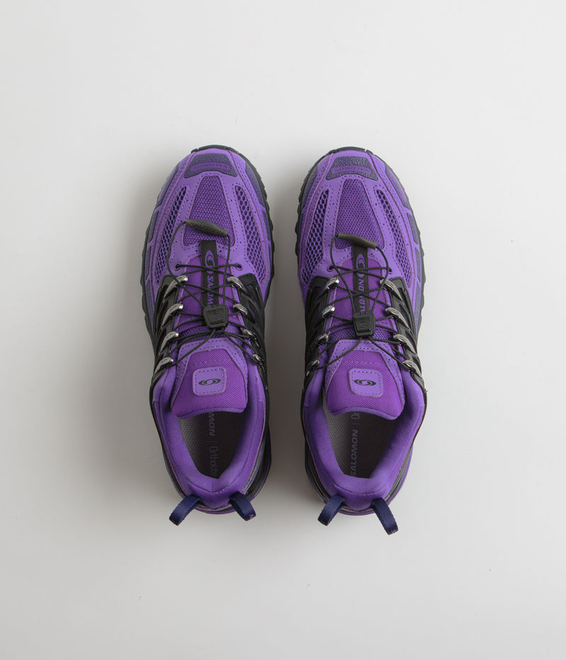 Salomon ACS Pro Shoes in Liberty and Black / Astral Aura
