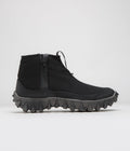 Salomon Snowclog Mid Shoes in Black and Black / Black