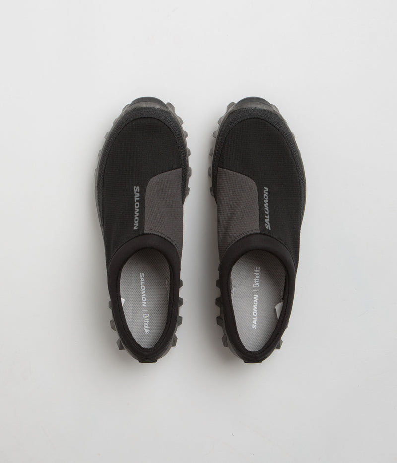 Salomon Snowclog Shoes in Black and Black / Asphalt