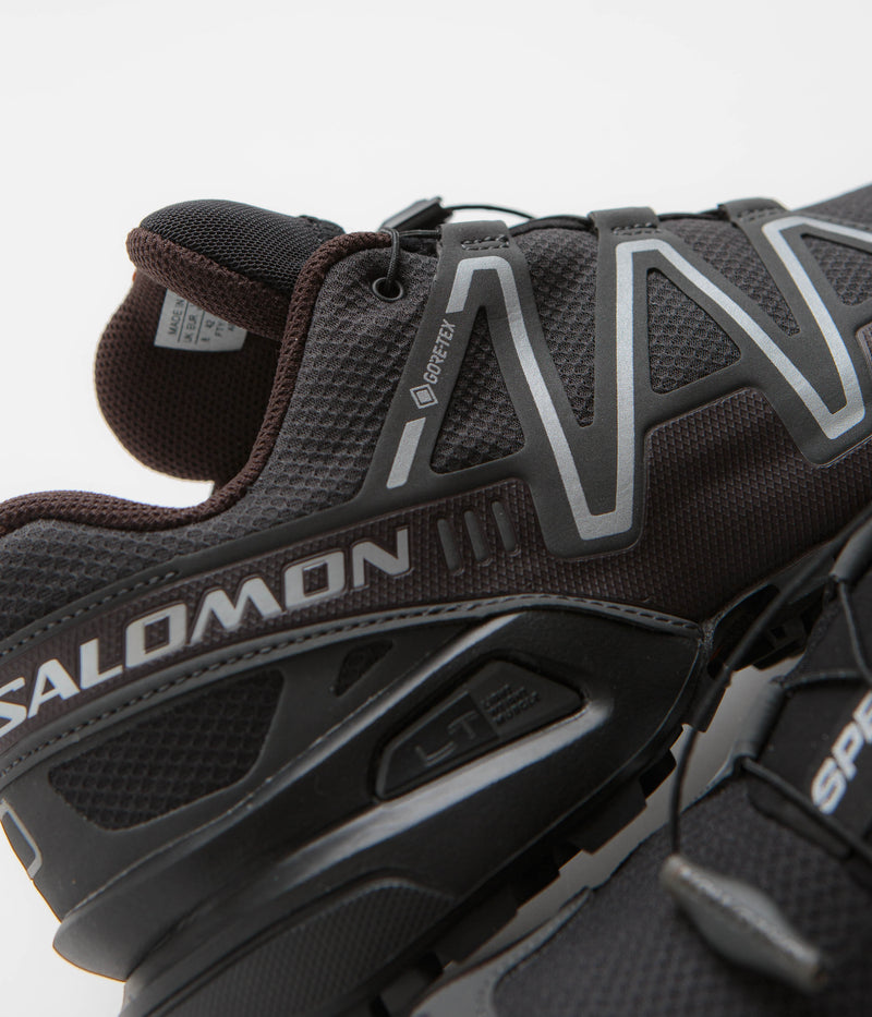 Salomon Speedcross 3 GTX Shoes in Black and Phantom / Black Coffee