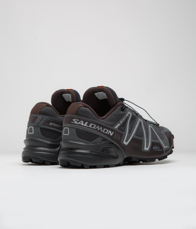 Salomon Speedcross 3 GTX Shoes in Black and Phantom / Black Coffee
