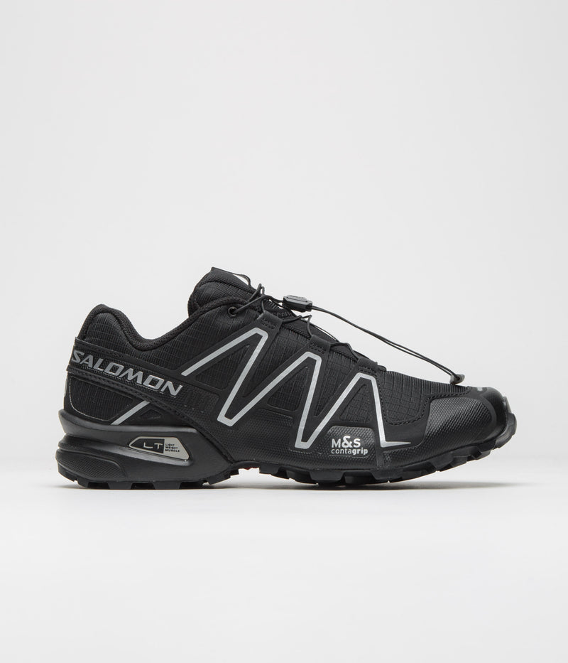 Salomon Speedcross 3 Shoes in Black and Silver / Black