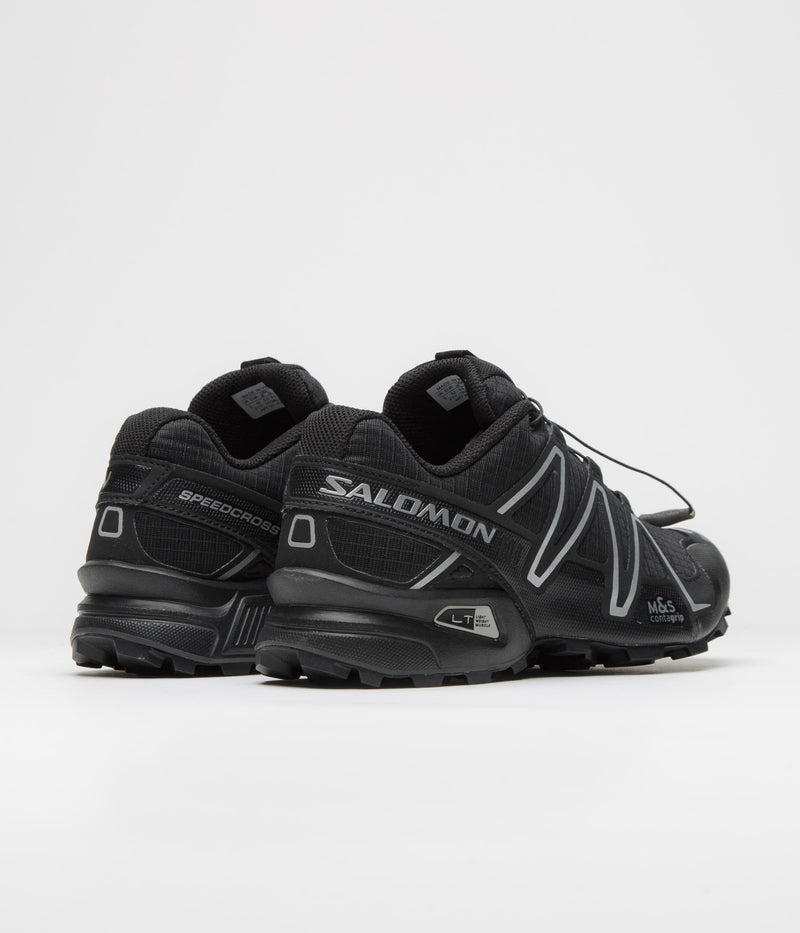 Salomon Speedcross 3 Shoes in Black and Silver / Black