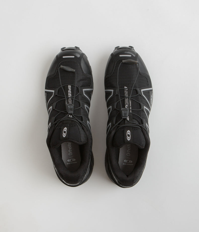 Salomon Speedcross 3 Shoes in Black and Silver / Black
