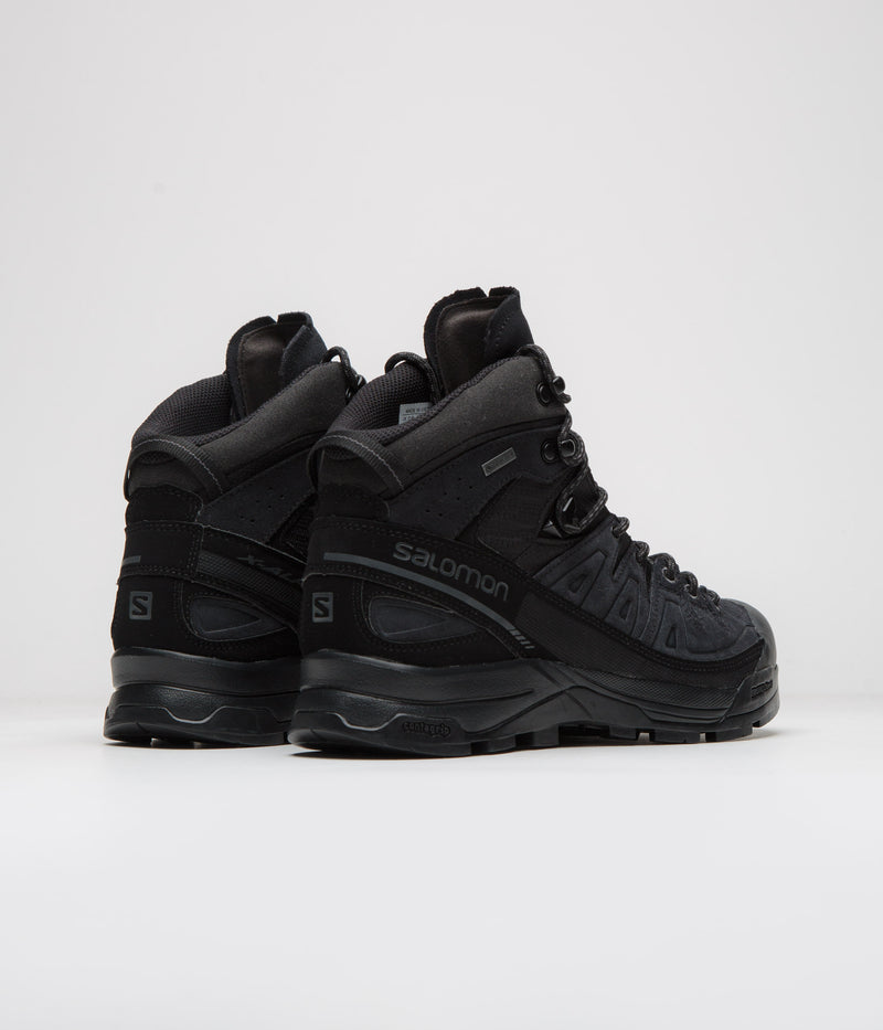 Salomon X-ALP Mid LTR GTX Shoes in Black and Black / Asphalt