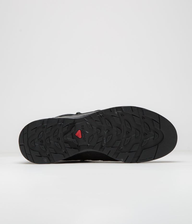 Salomon X-ALP Mid LTR GTX Shoes in Black and Black / Asphalt