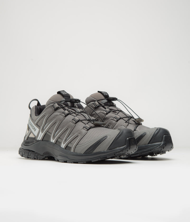 Salomon XA Pro 3D GTX Shoes in Pewter and Black / Silver Cloud