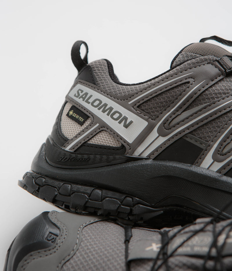 Salomon XA Pro 3D GTX Shoes in Pewter and Black / Silver Cloud