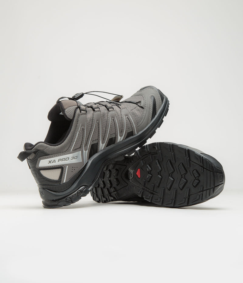 Salomon XA Pro 3D GTX Shoes in Pewter and Black / Silver Cloud