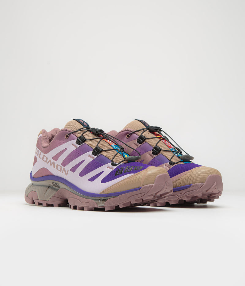 Salomon XT-4 OG Shoes in Portabella and Rose Taupe / Liberty