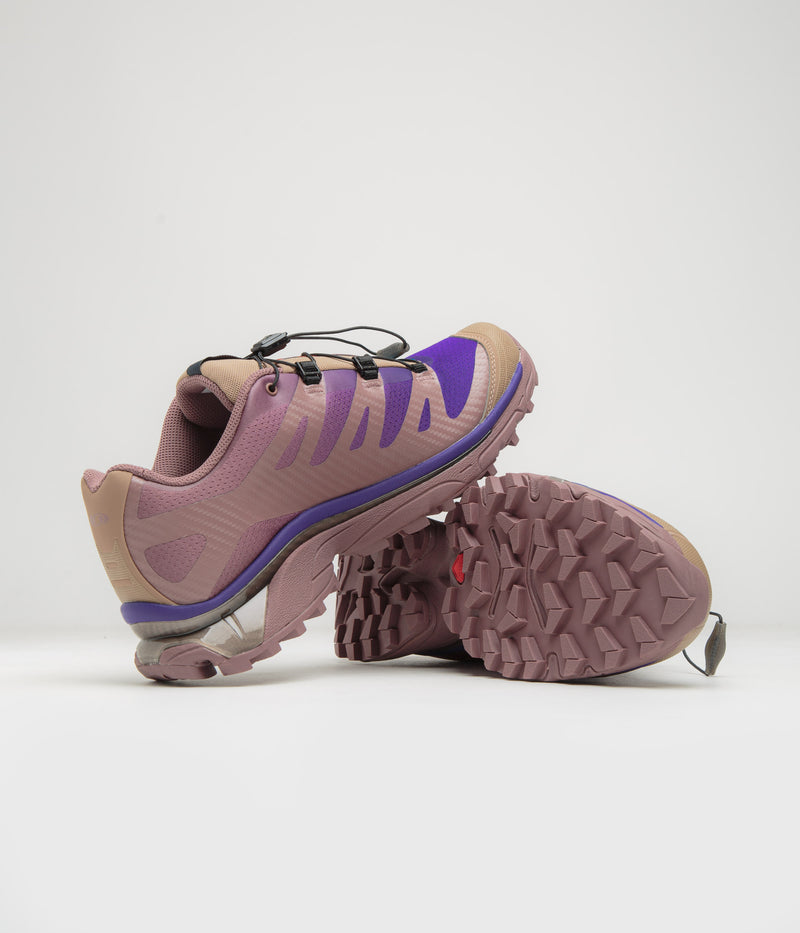 Salomon XT-4 OG Shoes in Portabella and Rose Taupe / Liberty
