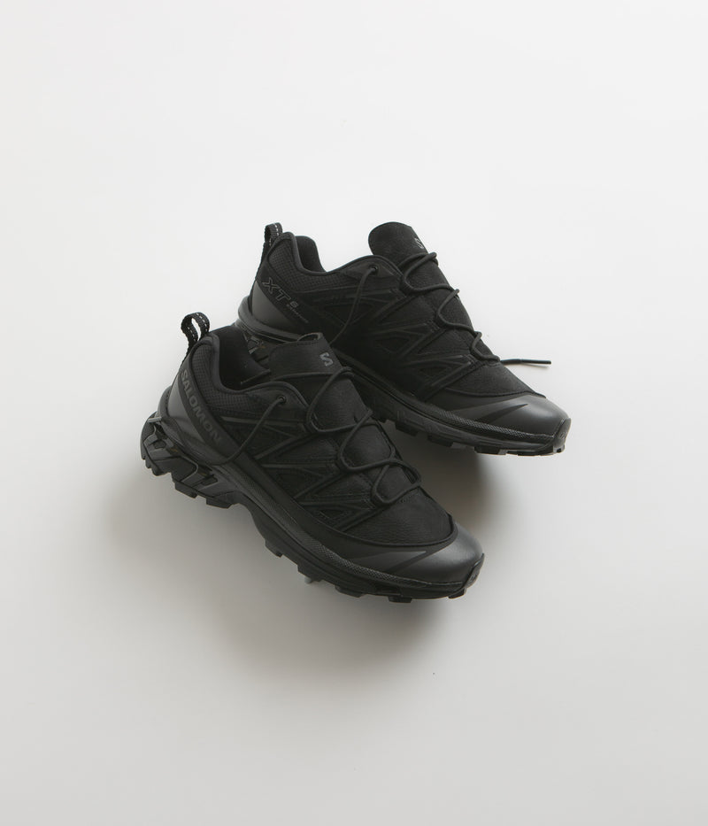Salomon XT-6 Expanse LTR Shoes in Black and Black / Asphalt