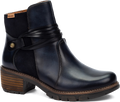 Quarter turn view Women's Pikolinos Footwear style name San Sebastian 8906C2 in color BLUE. Sku: W1T-8906C2BLU