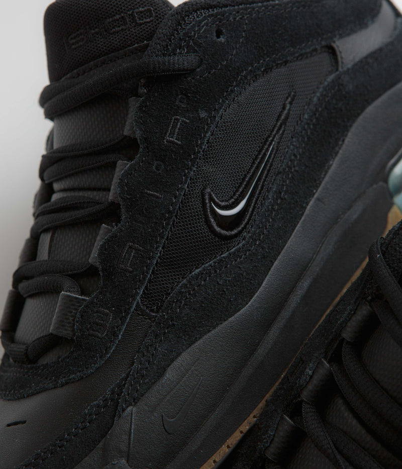 Nike SB Air Max Ishod Shoes in Black and Black and Anthracite - Black - Black