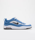 Nike SB Air Max Ishod Shoes in Star Blue and Black and White - Med Soft Pink