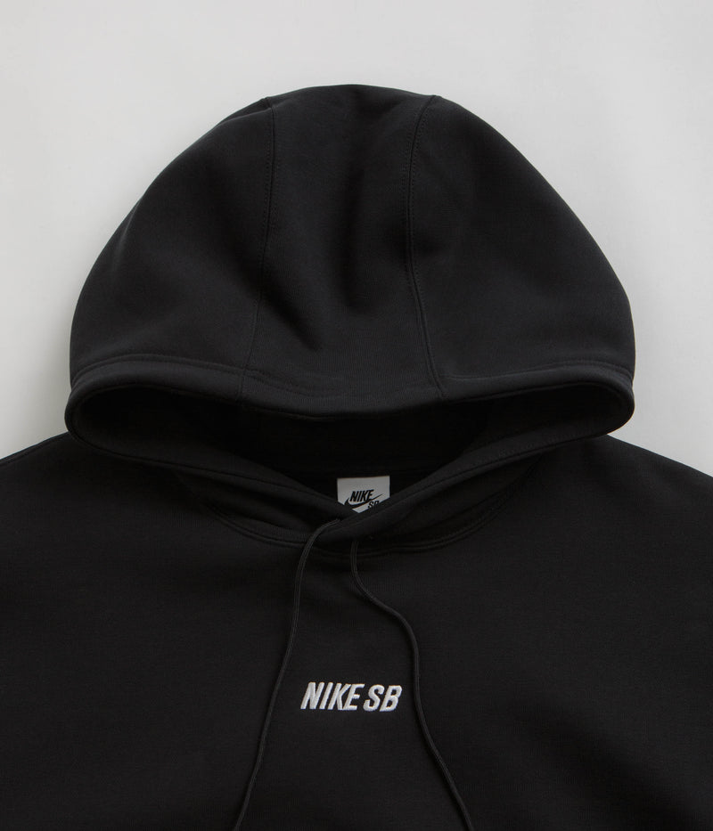 Nike SB Essential LBR Hoodie in Black and White