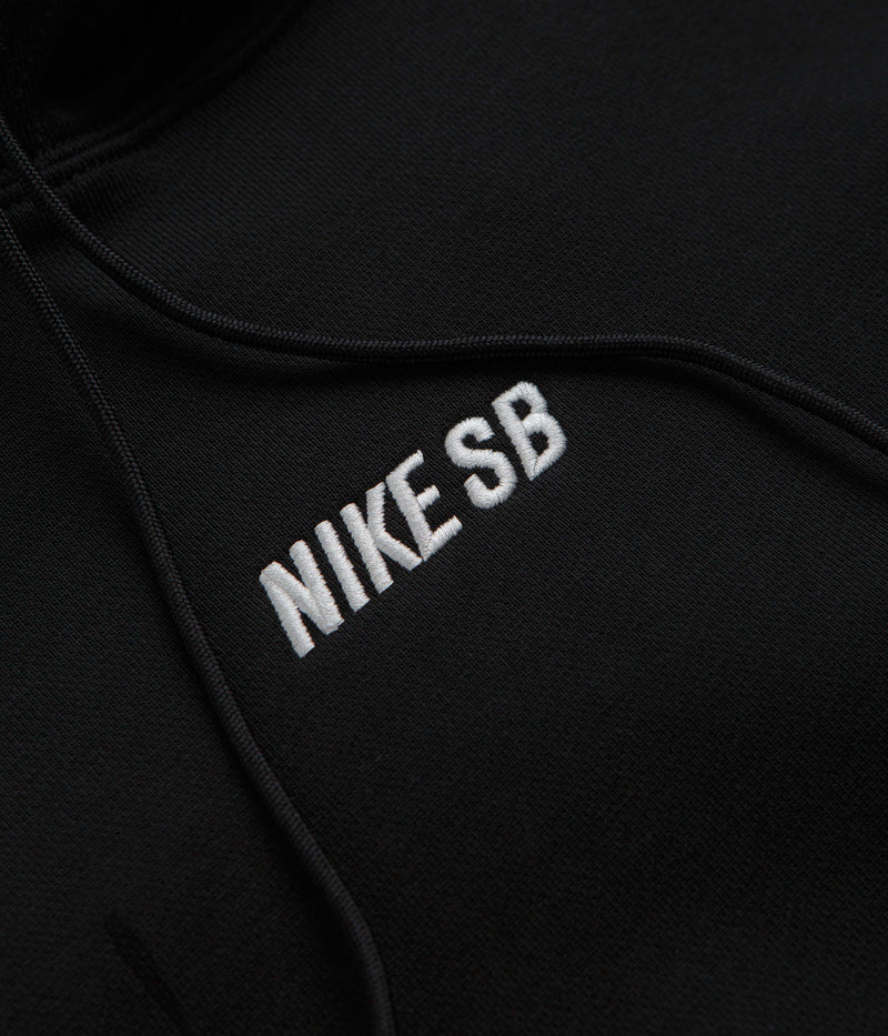 Nike SB Essential LBR Hoodie in Black and White