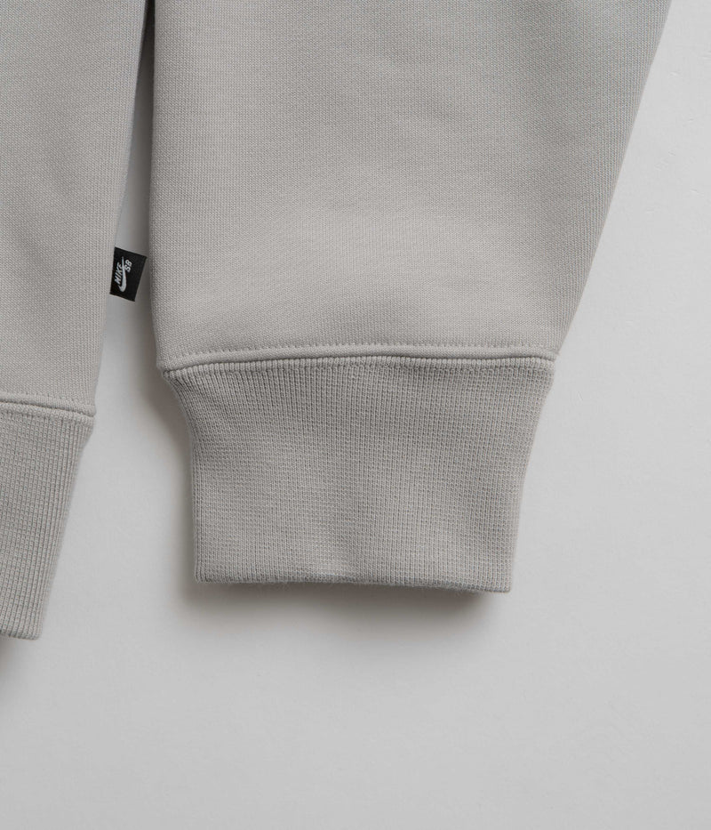 Nike SB Essential LBR Hoodie in Light Iron Ore and Coconut Milk
