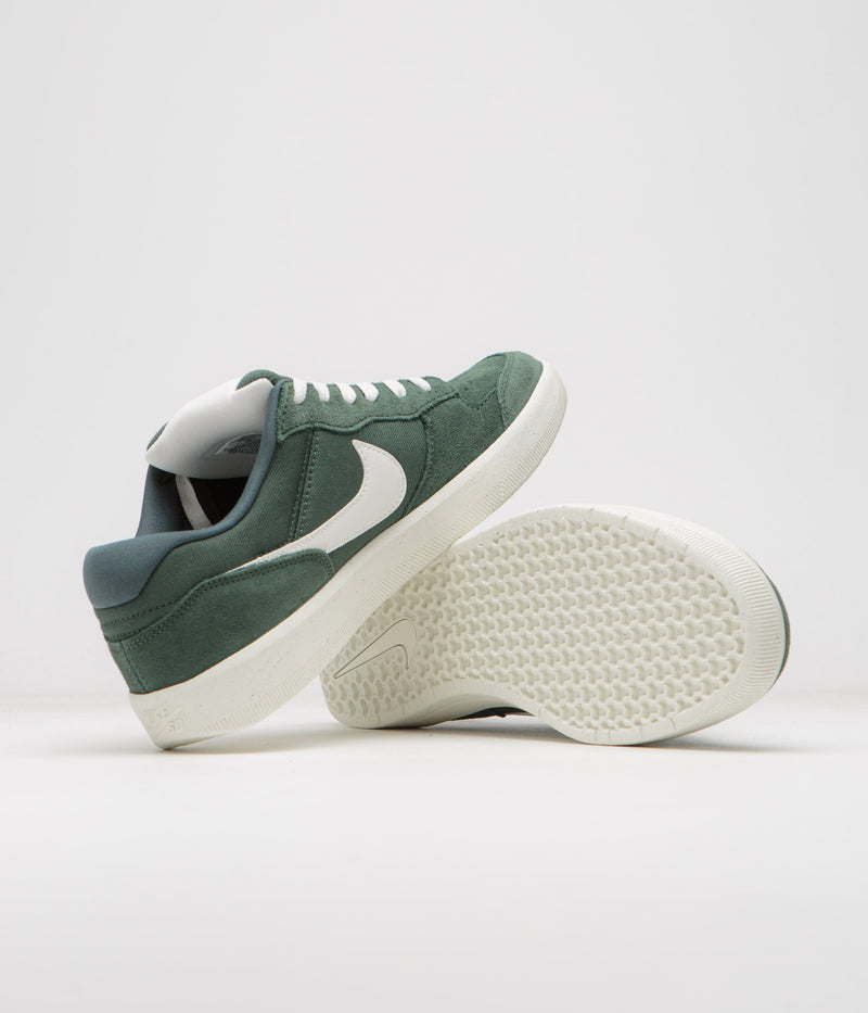 Nike SB Force 58 Shoes in Vintage Green and Sail and Vintage Green - Sail