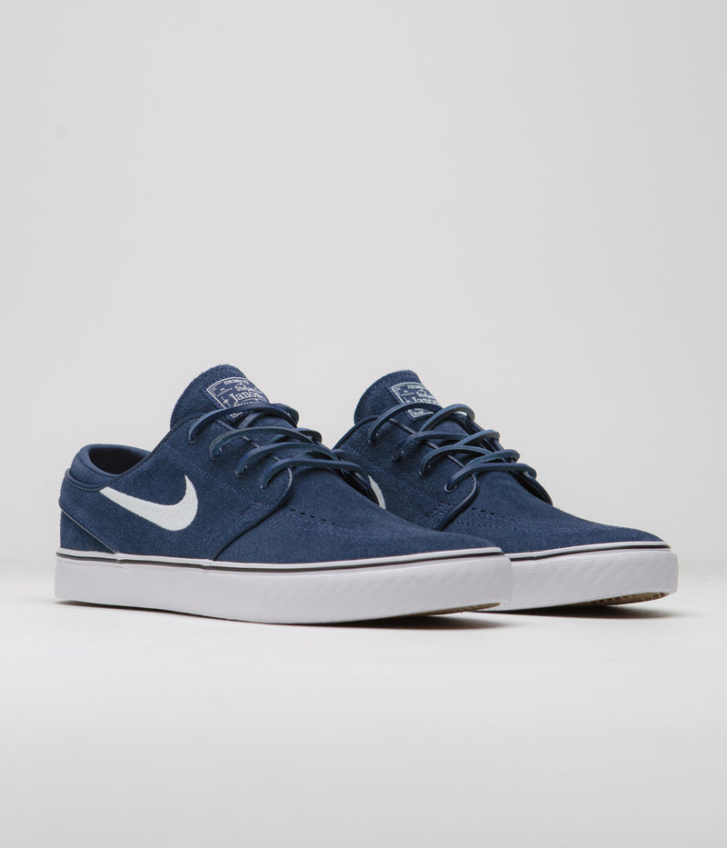 Nike SB Janoski OG+ Shoes in Navy and White and Navy - White