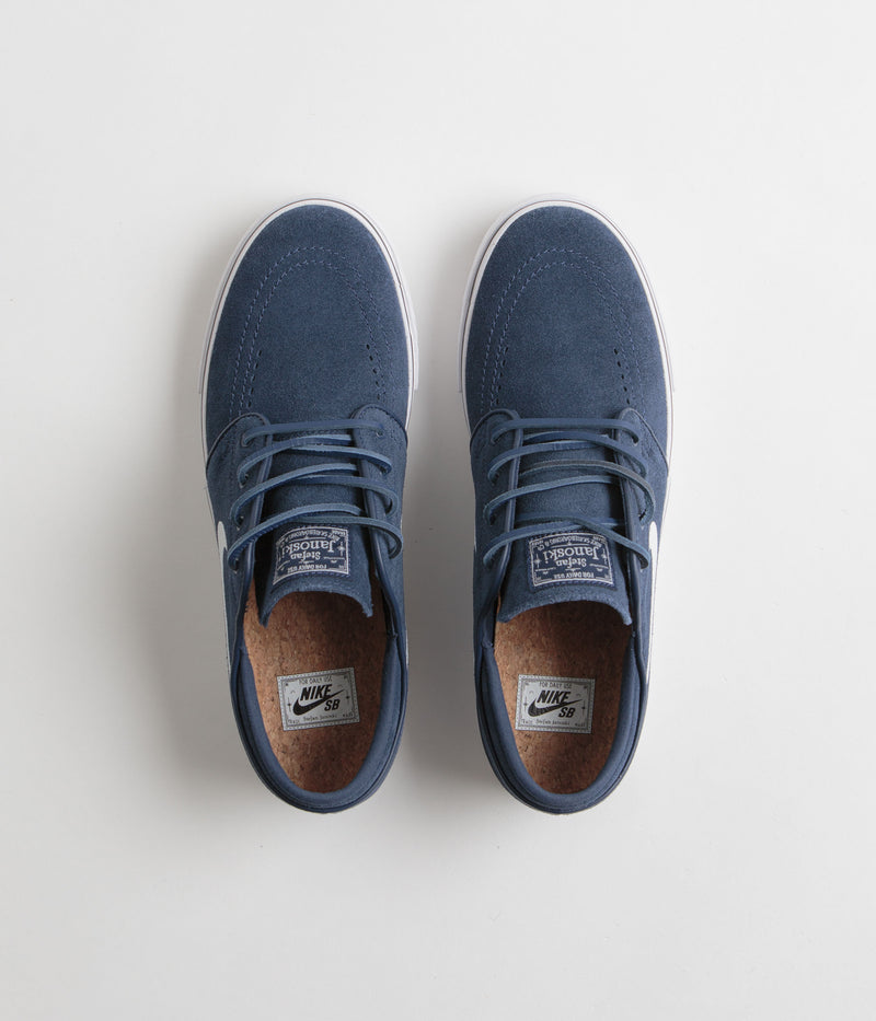 Nike SB Janoski OG+ Shoes in Navy and White and Navy - White