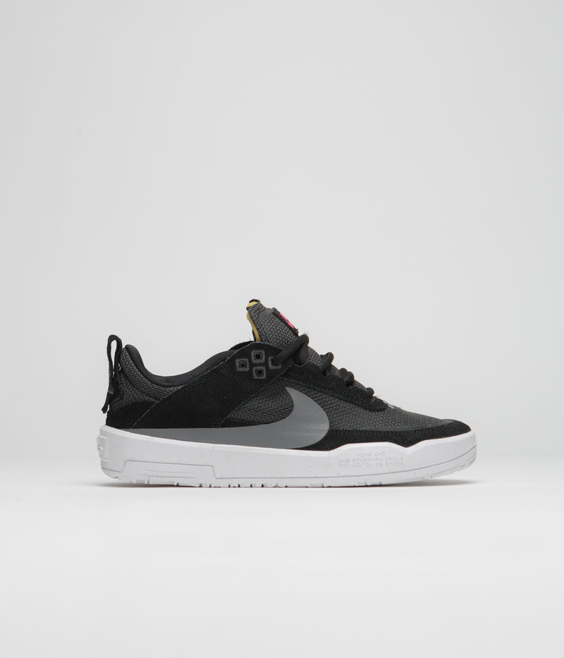Nike SB Kids Day One Shoes in Black and Cool Grey and Anthracite - Alchemy Pink