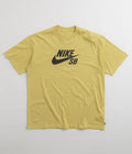 Nike SB Large Logo T-Shirt in Saturn Gold