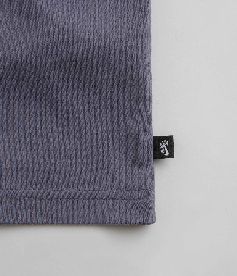 Nike SB Logo T-Shirt in Light Carbon
