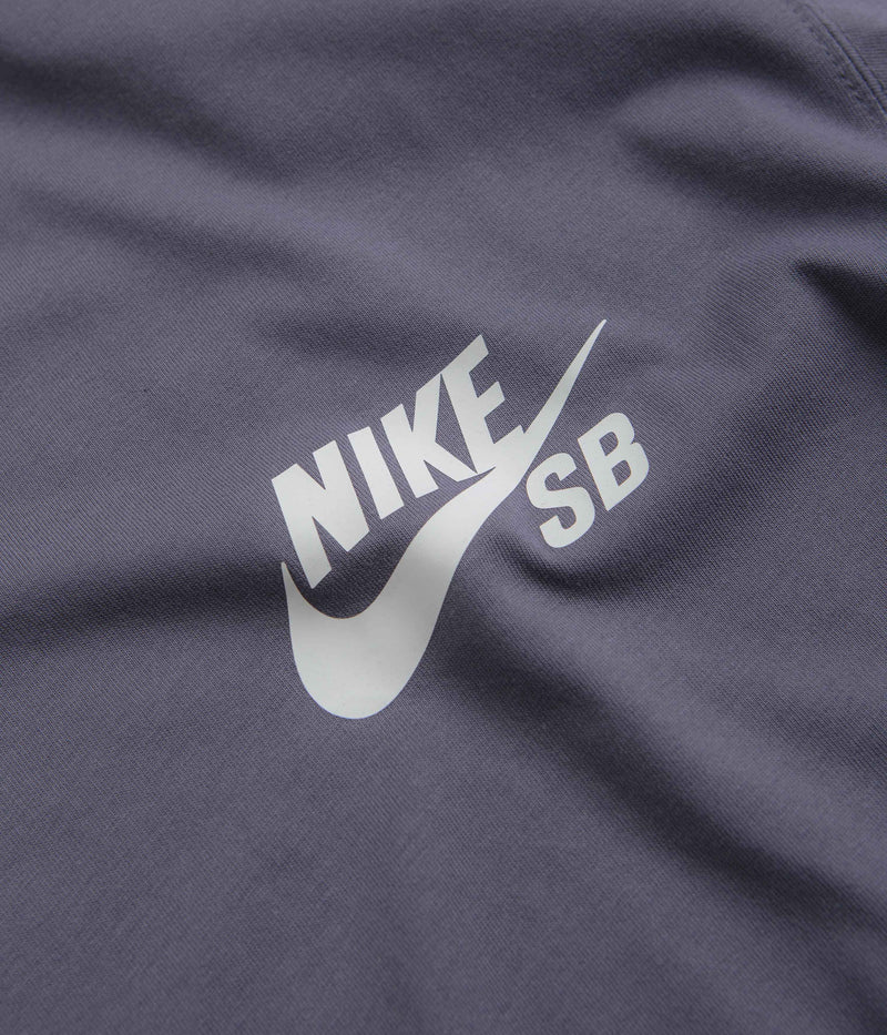 Nike SB Logo T-Shirt in Light Carbon