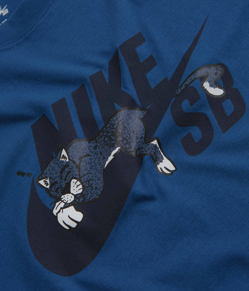 Nike SB Panther T-Shirt in Court Blue