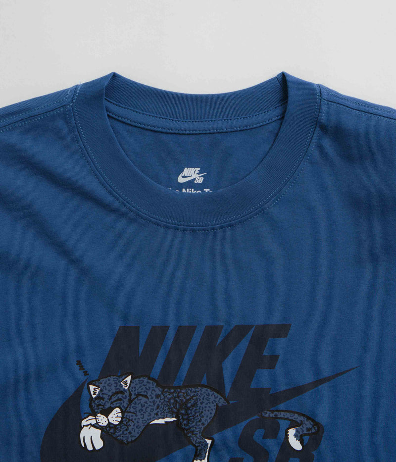 Nike SB Panther T-Shirt in Court Blue