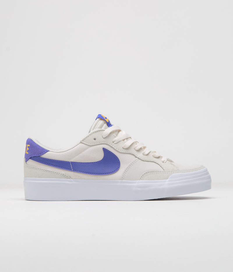 Nike SB Pogo Plus Shoes in Phantom and Persian Violet and Light Bone