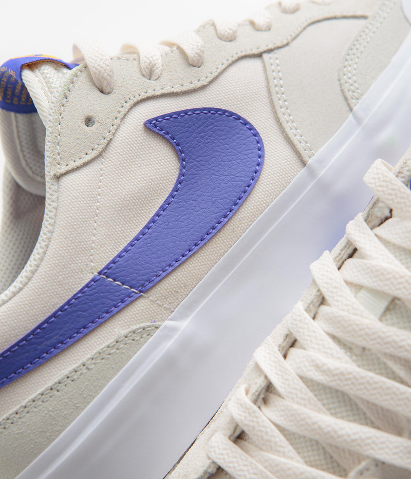 Nike SB Pogo Plus Shoes in Phantom and Persian Violet and Light Bone