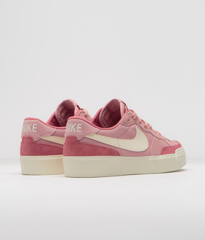 Nike SB Pogo Plus Shoes in Red Stardust and Coconut Milk and Adobe