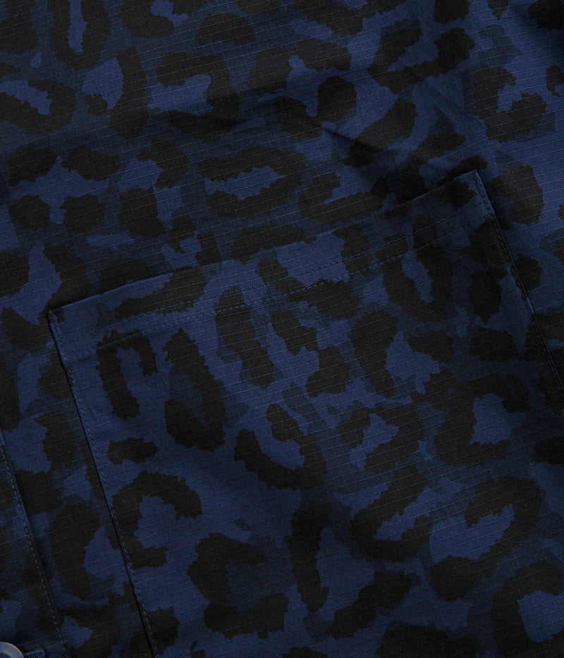 Nike SB Print Chore Jacket in Midnight Navy and White