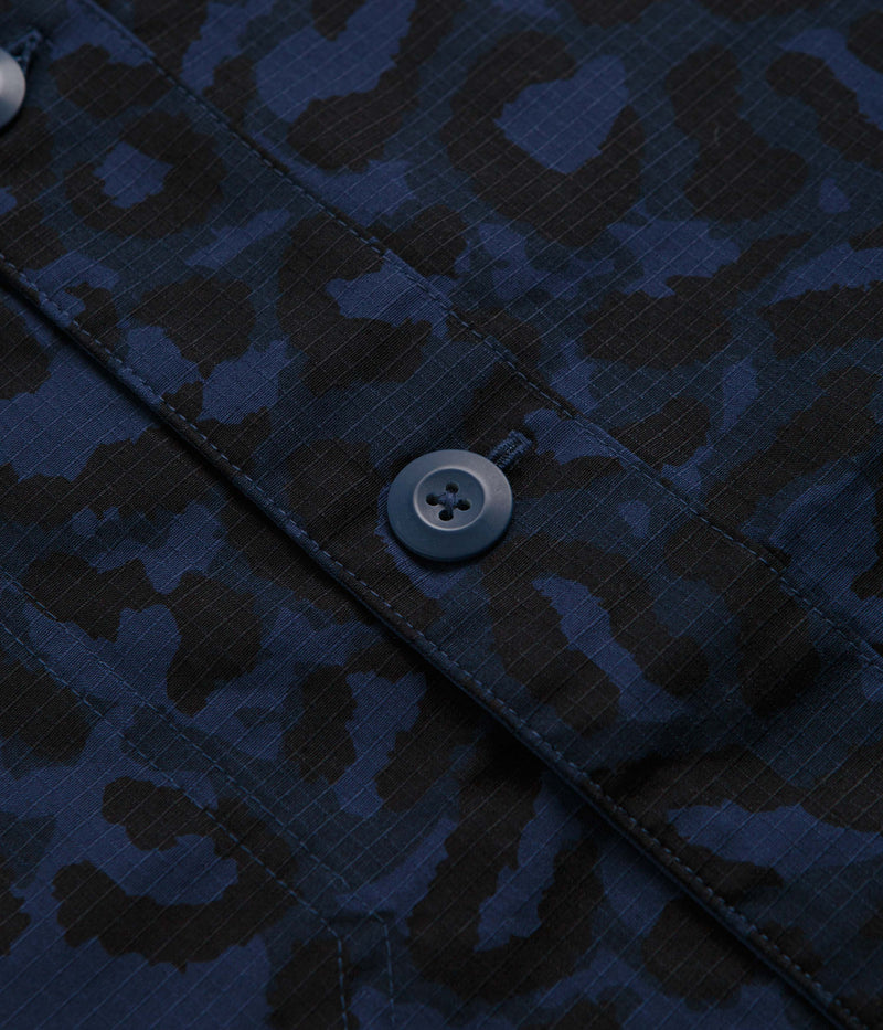 Nike SB Print Chore Jacket in Midnight Navy and White