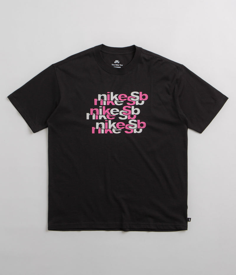 Nike SB Repeat Logo T-Shirt in Black