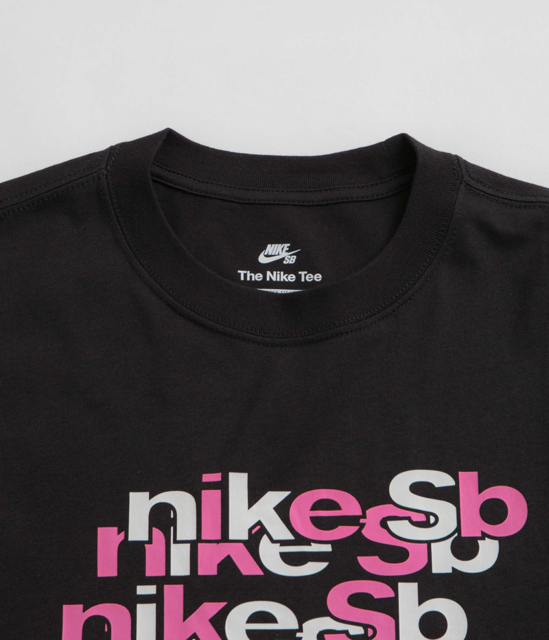 Nike SB Repeat Logo T-Shirt in Black