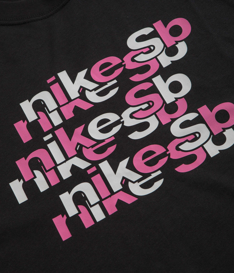 Nike SB Repeat Logo T-Shirt in Black