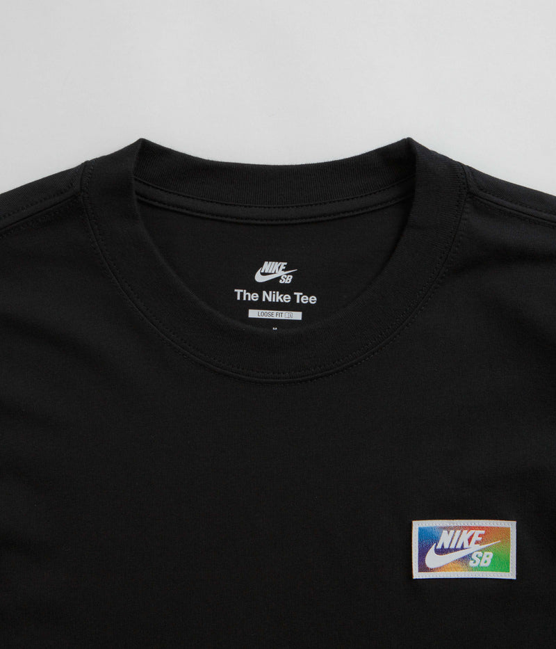 Nike SB Thumbprint T-Shirt in Black