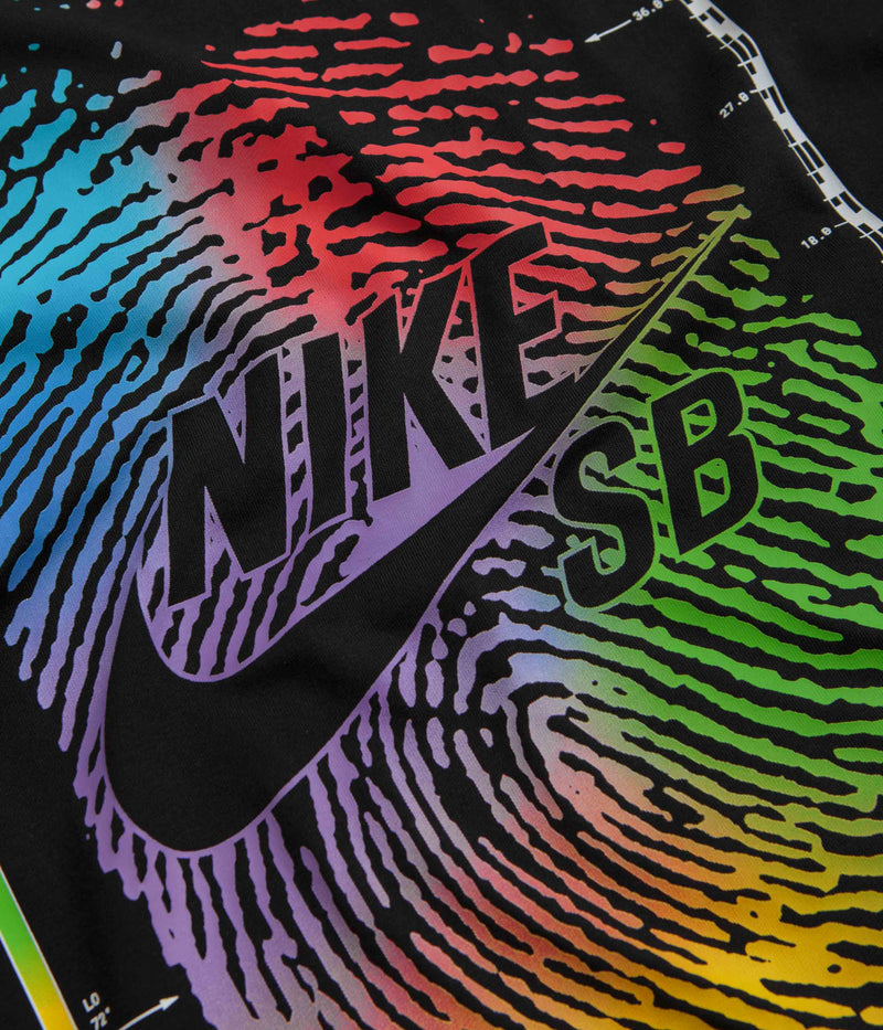 Nike SB Thumbprint T-Shirt in Black