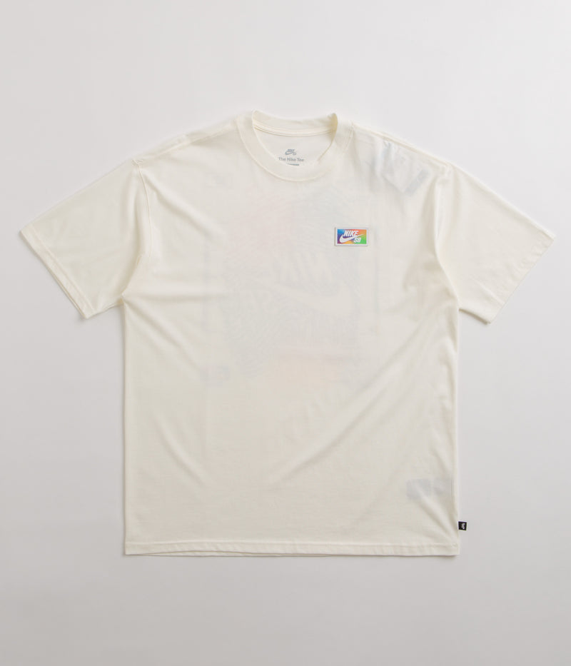 Nike SB Thumbprint T-Shirt in Sail