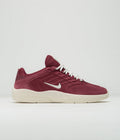 Nike SB Vertebrae Shoes in Team Red and Sail and Team Red - Sail