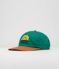 Service Works Sunnyside Up Cap in Teal and Brown