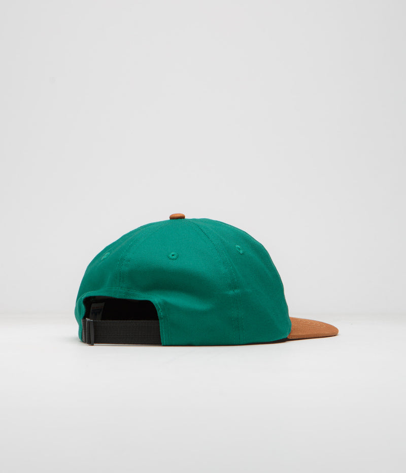 Service Works Sunnyside Up Cap in Teal and Brown