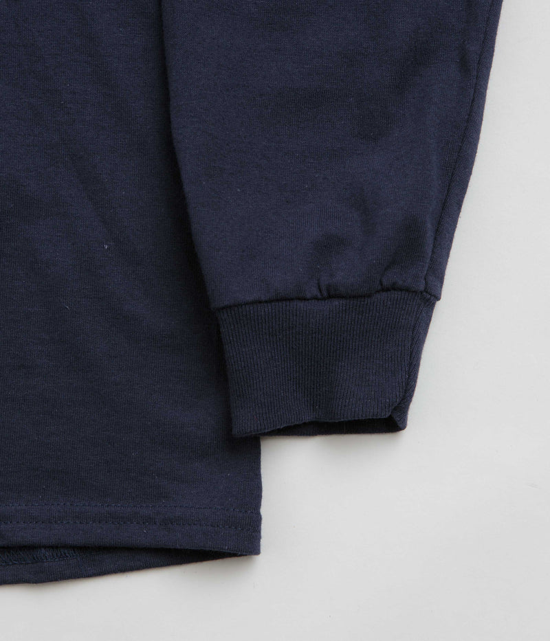 Sexhippies Primate Long Sleeve T-Shirt in Navy